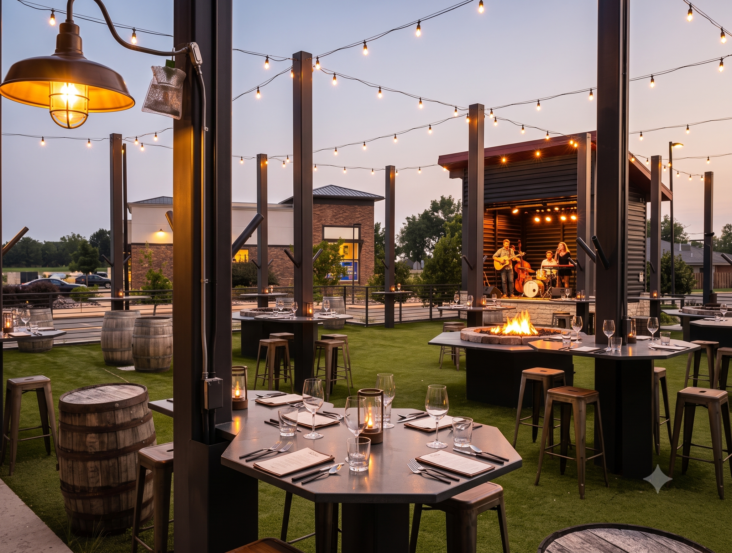 Indoor & Outdoor Dining